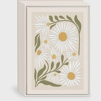 Flower Market Daisy Notecard Box Set 12