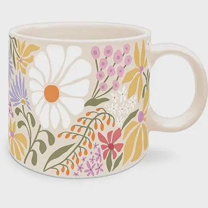 Flower Market Wildflowers Ceramic Mug 14oz