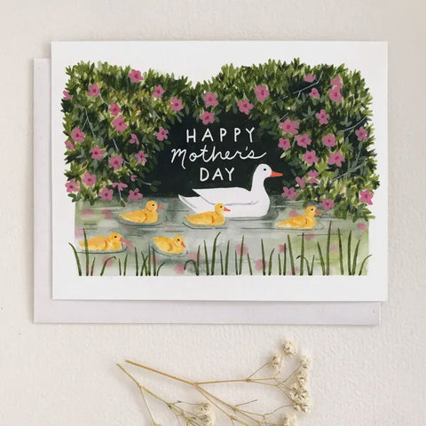 Happy Mother's Day Duck Card
