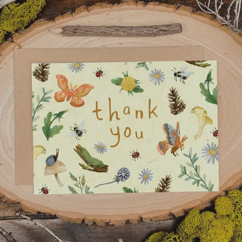 Fauna Thank You Card