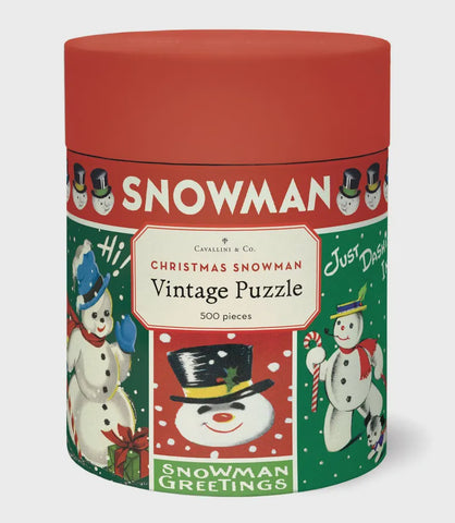 Christmas Snowman Puzzle