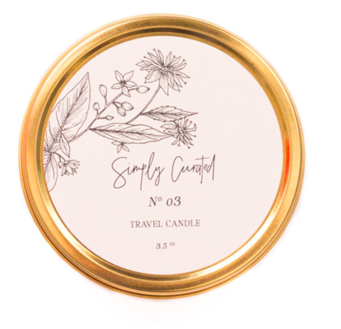No.03 Botanical Mandarin Travel Candle