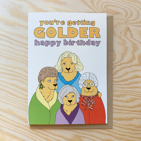 Getting Golder Card