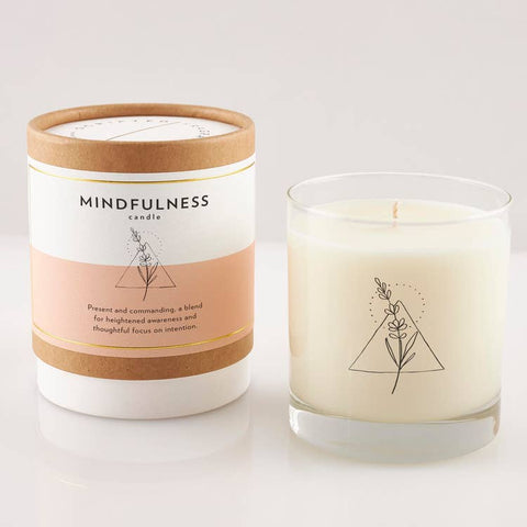 Mindfulness Wellness Meditation Candle 8oz