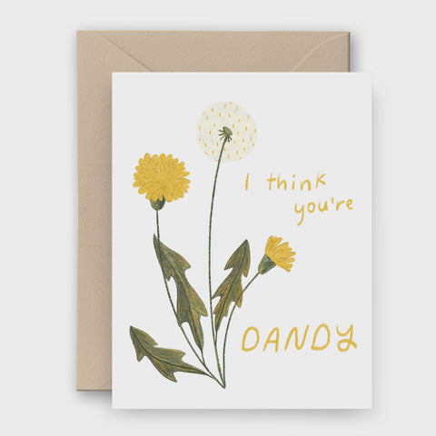 Dandy Dandelion Card