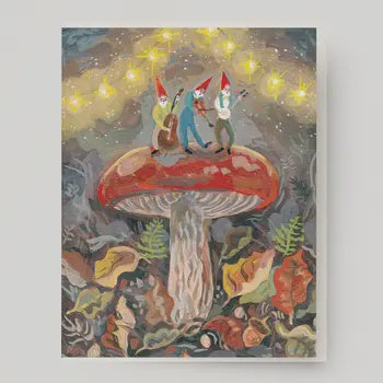 Mushroom Band Card