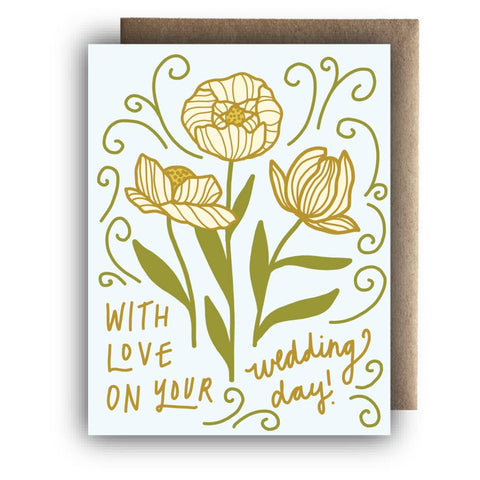 With Love On Your Wedding Day Card