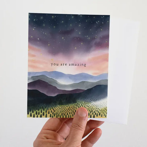 You Are Amazing Card
