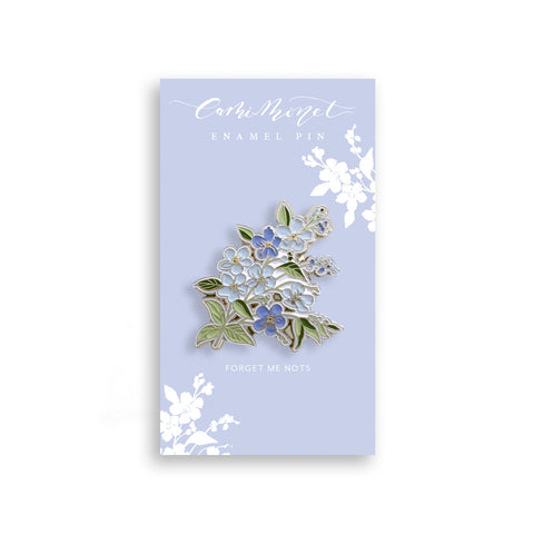 Forget-Me-Nots Enamel Pin