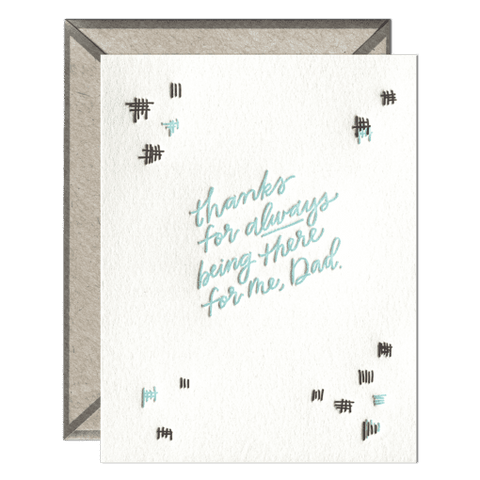 Always There Dad Card