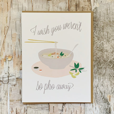 Pho Away Card