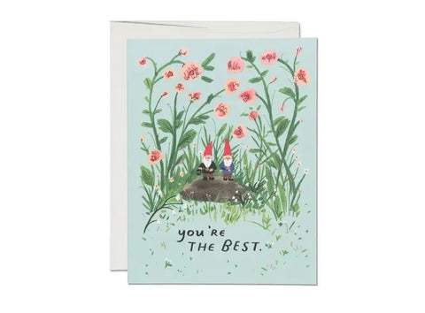 Garden Gnomes Friend Card