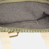 Corduroy Backpack - Shoulder Bag – Olive Green