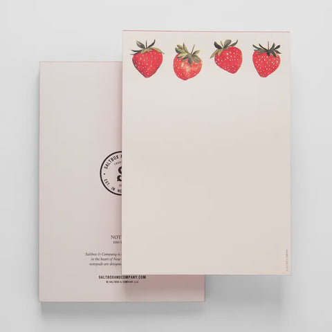 Strawberries - Notepad