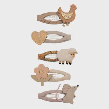 Farm Animal Mini Clic Clacs Neutral