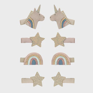 Celeste Unicorn Mini Clips