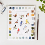 Birds Watercolor Book