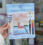 Mackinac Island Watercolor Workbook