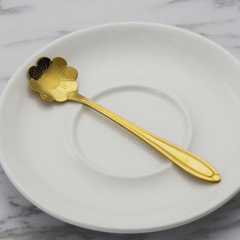Daisy Stainless Steel Flower Spoon