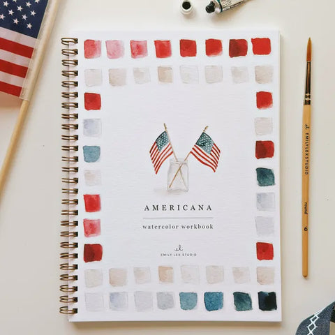 Americana Watercolor Workbook