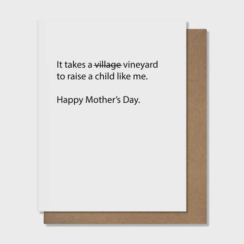 Takes A Vineyard Card