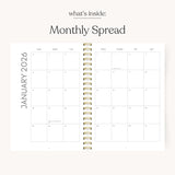 Porcelain 2027 Yearly Planner