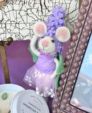 Purple Flower Mouse Critter LILAC