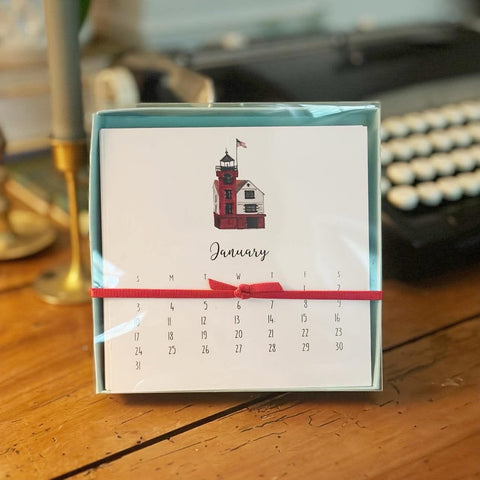 2027 Mackinac Island Icon Desk Calendar