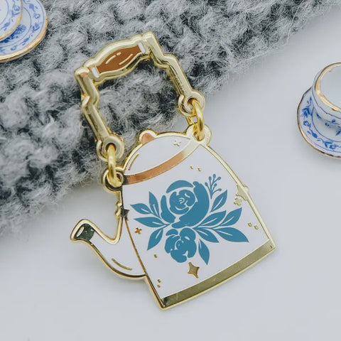 Teapot Enamel Pin
