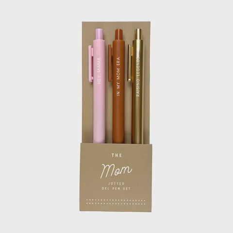 Mom Jotter Gel Pen Set of 3