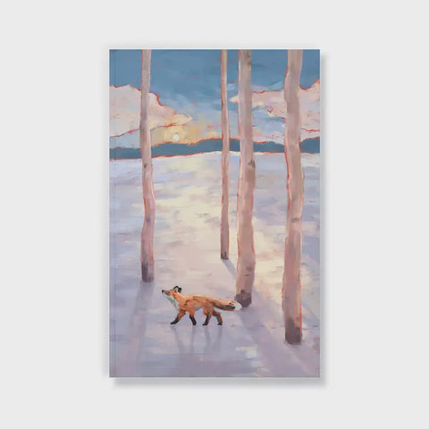 Snowbound Fox Classic Layflat Journal Notebook