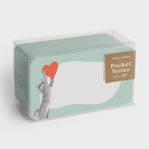 Kitten Heart Pocket Notes