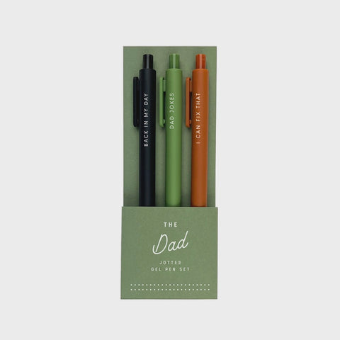 Dad Jotter Gel Pen Set of 3