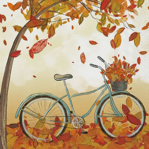 Paper Cocktail Napkins Pack of 20 Joy Ride Fall