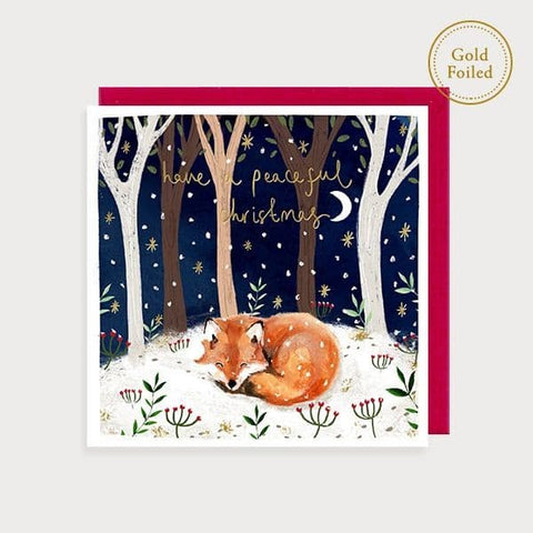 Have A Peaceful Christmas Foiled Christmas Card