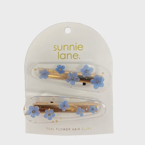 Forget Me Not Flower Hair Clip