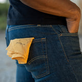 Giddy Up Mustard Hand Dyed Bandana