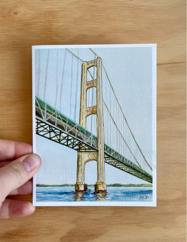 Mackinac Bridge Card AEB