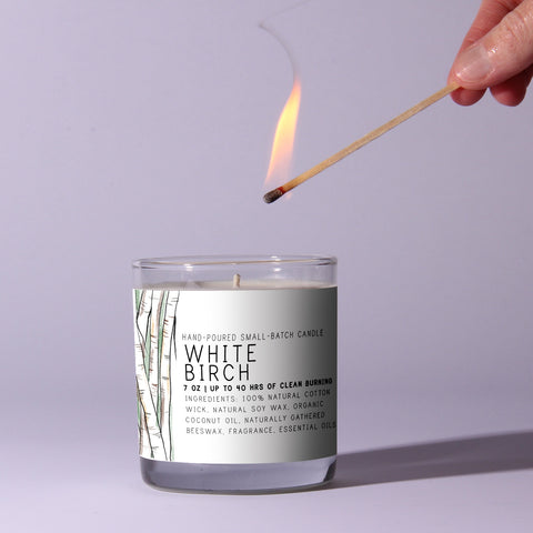 White Birch 7oz Candle