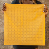 Giddy Up Mustard Hand Dyed Bandana