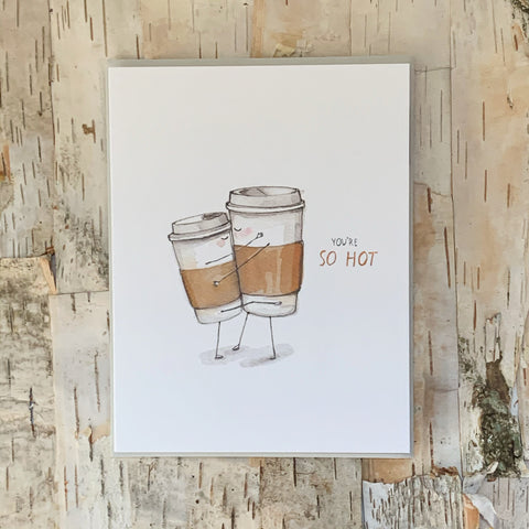 So Hot Coffee Card