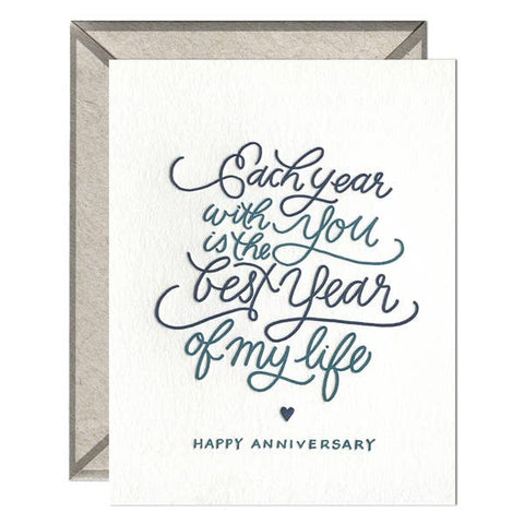 Each Year With You Card