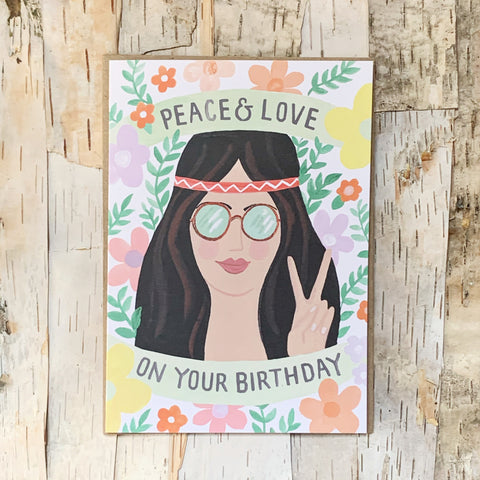 Janis Peace Birthday Card