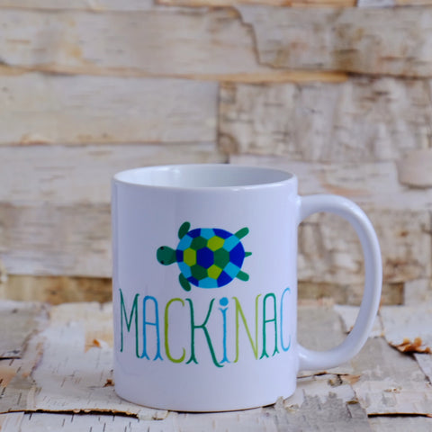 Mackinac Turtle Ceramic Mug