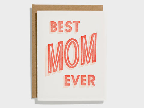 Best Mom Ever Card Short