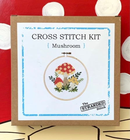 Mushrooms Cross Stitch Kit
