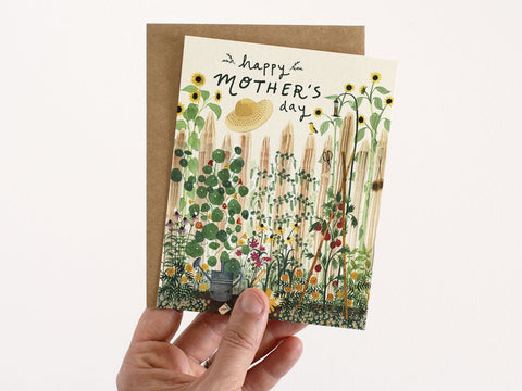 Mother's Garden Card May We Fly