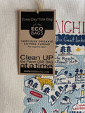 Michigan Boutique Map Art Tote
