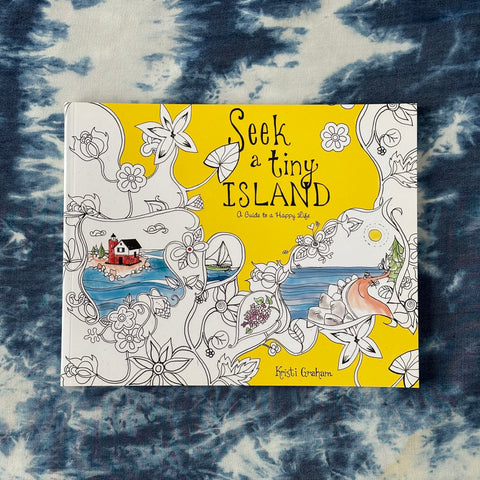 Seek A Tiny Island Coloring Book