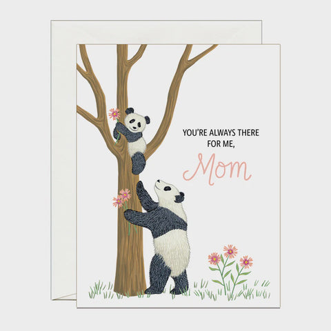 Panda Mom Mother's Day Card